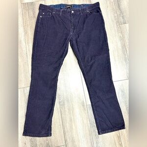 Black Brown 1826 men’s size 42 Black tailored fit corduroy pants